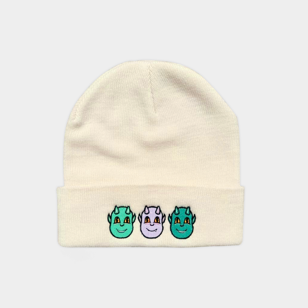 The three amigos Beanie Vanilla