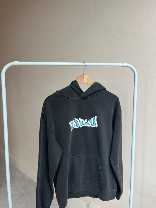 Graffiti Hood Ash black