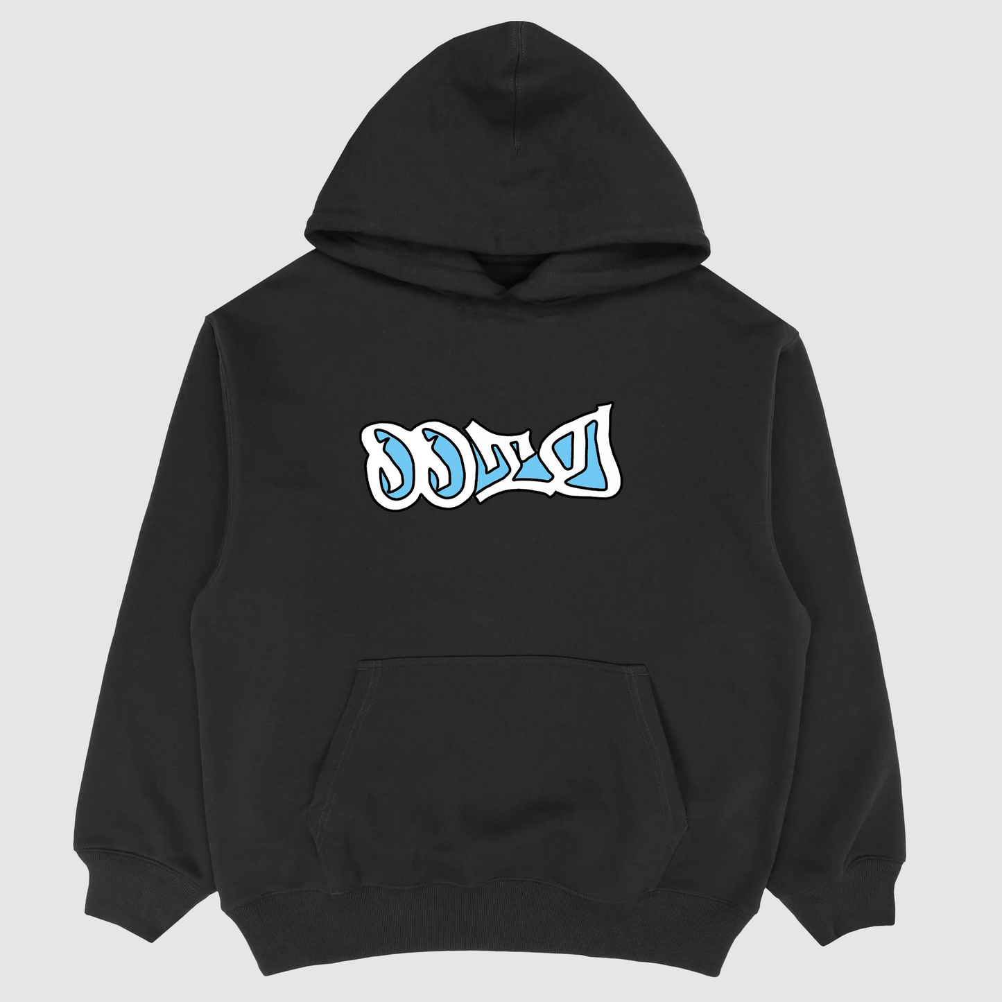 Graffiti Hood Ash black