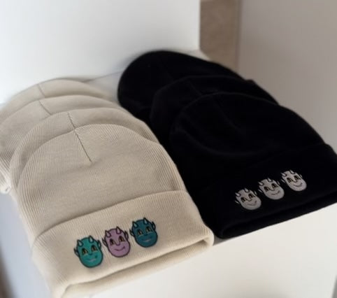The three amigos Beanie Black